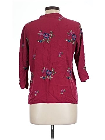 Kindred 3/4 Sleeve Button-Down Shirt (view 2)