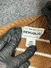 For The Republic Stripes Brown Pullover Sweater Size M - photo 7