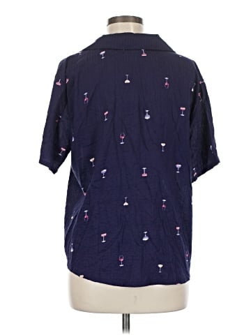Rae Dunn Short Sleeve Blouse (view 2)