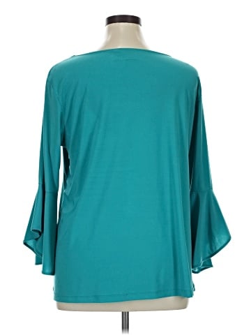 Women With Control Long Sleeve Blouse (view 2)
