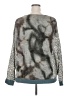 GeeGee Animal Print Gray Pullover Sweater Size 3X (estimated) - photo 2