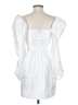 Danielle Bernstein White Casual Dress Size 4 - photo 2