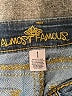 Almost Famous Blue Denim Shorts Size 1 - photo 3