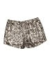 Hot & Delicious 100% Polyester Tweed Gold Shorts Size L - photo 2