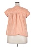Assorted Brands 100% Cotton Orange Short Sleeve Blouse Size 3X - photo 2