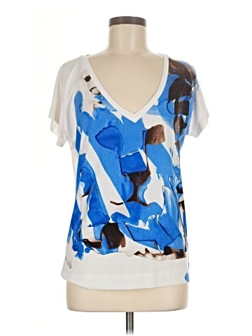 Anne Klein Short Sleeve Blouse (view 1)