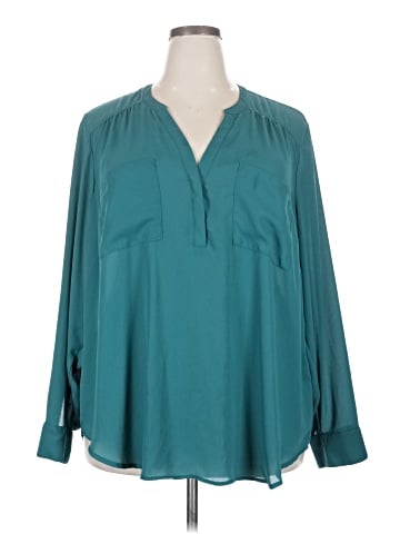 Torrid Long Sleeve Blouse (view 1)