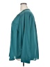 Torrid 100% Polyester Teal Long Sleeve Blouse Size 3X Plus (3) - photo 5