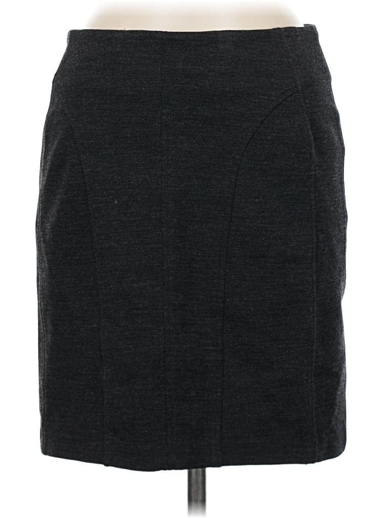 Pre-owned Quinn Casual Skirt In Gray