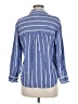 Rails 100% Rayon Blue Long Sleeve Polo Size M - photo 2