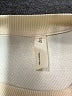 Nap 100% Cotton Ivory Sweatshirt Size S - photo 7