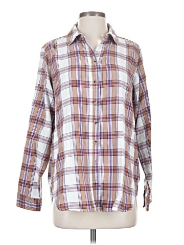 Jachs Girlfriend Long Sleeve Button-Down Shirt (view 1)