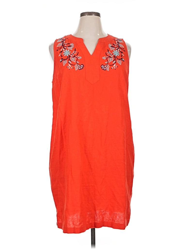 Pre-owned Croft & Barrow Cocktail Dress In Orange