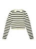 Zara Stripes Ivory Pullover Sweater Size L (kids) - photo 1