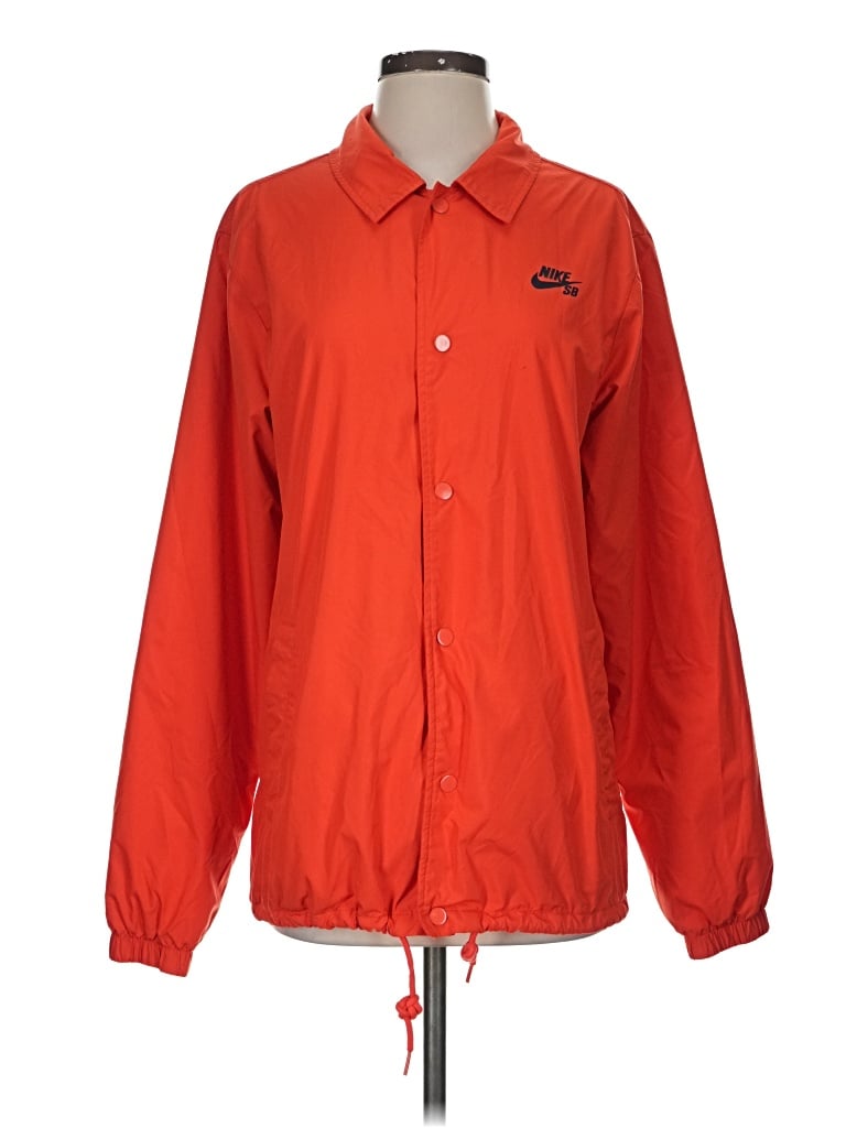 Pre-owned Nike Windbreaker Jacket In Orange