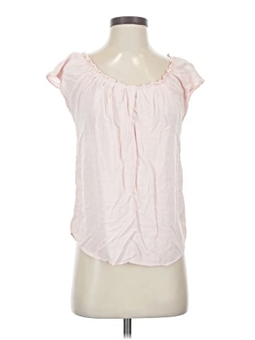 LC Lauren Conrad Short Sleeve Blouse (view 1)