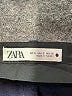 Zara Solid Blue Dress Pants Size S - photo 4