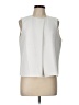 Club Monaco 100% Polyester Ivory Sleeveless Blouse Size L - photo 1