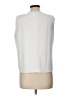 Club Monaco 100% Polyester Ivory Sleeveless Blouse Size L - photo 2
