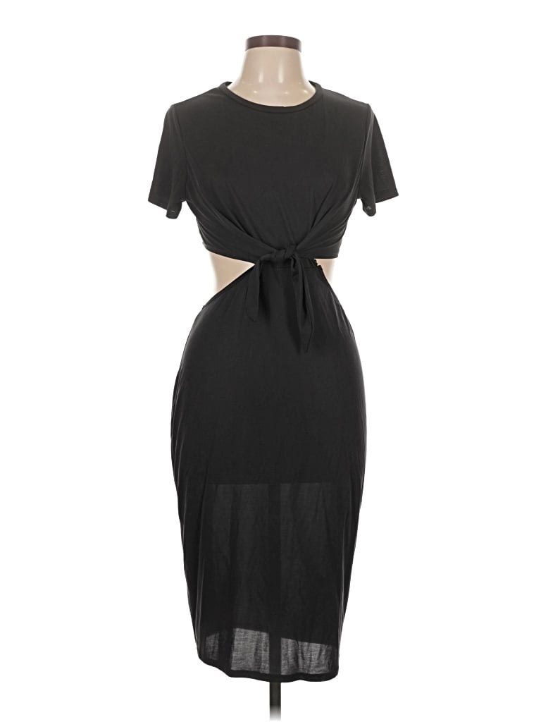 Pre-owned Lulus Cocktail Dress In Black