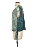 Tiny 100% Polyester Teal Sleeveless T-Shirt Size S - photo 5