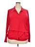 ELOQUII Red 3/4 Sleeve Blouse Size 22 Plus - photo 1