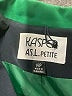Kasper A.S.L. 100% Polyester Green Blazer Size 14 Petite - photo 6