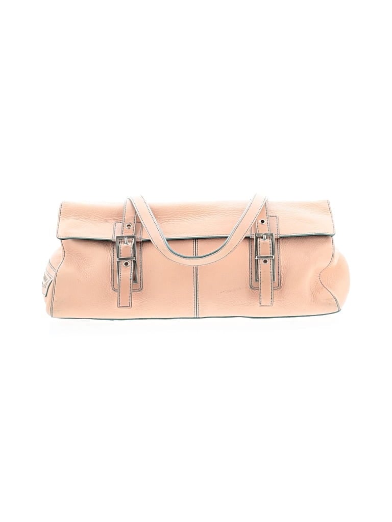 Pre-owned Kenneth Cole New York Leather Shoulder Bag In Pink