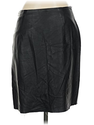 Club Monaco Faux Leather Skirt (view 2)