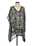 Tory Burch 100% Silk Blue Poncho Size XS - photo 1