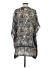 Tory Burch 100% Silk Blue Poncho Size XS - photo 2