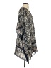 Tory Burch 100% Silk Blue Poncho Size XS - photo 4