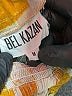 Bel Kazan Orange Short Sleeve Blouse Size M - photo 7