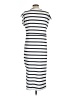 Unbranded Stripes White Casual Dress Size L - photo 2