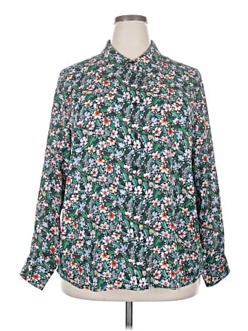 On 34th Long Sleeve Blouse (view 1)