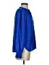 Ann Taylor LOFT 100% Rayon Blue Long Sleeve Blouse Size S - photo 4