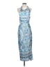 Lulus 100% Polyester Paisley Blue Casual Dress Size S - photo 1
