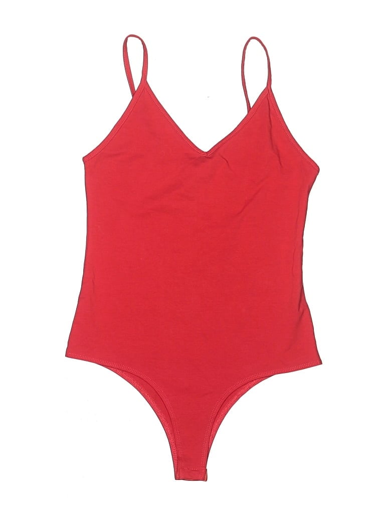 Pre-owned Assorted Brands Bodysuit In Red
