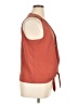 Nine West 100% Polyester Orange Sleeveless Blouse Size XL - photo 4