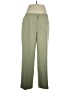 Kasper 100% Polyester Solid Green Casual Pants Size 16W - photo 1