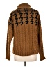 John & Jenn 100% Acrylic Houndstooth Brown Pullover Sweater Size L - photo 2