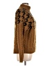 John & Jenn 100% Acrylic Houndstooth Brown Pullover Sweater Size L - photo 4