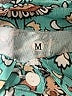 Unbranded 100% Polyester Paisley Teal Long Sleeve Blouse Size M - photo 7