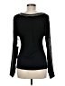 Buckle Black Long Sleeve Top Size M - photo 2