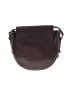 Massimo Dutti 100% Leather Solid Brown Leather Crossbody Bag One size - photo 3