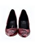 Mossimo 100% Leather Red Heels Size 7 1/2 - photo 2