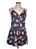 Honeydew 100% Polyester Floral Blue Casual Dress Size L - photo 1