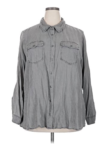 Molly & Isadora Long Sleeve Button-Down Shirt (view 1)