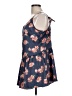 Honeydew 100% Polyester Floral Blue Casual Dress Size L - photo 5