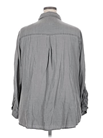 Molly & Isadora Long Sleeve Button-Down Shirt (view 2)